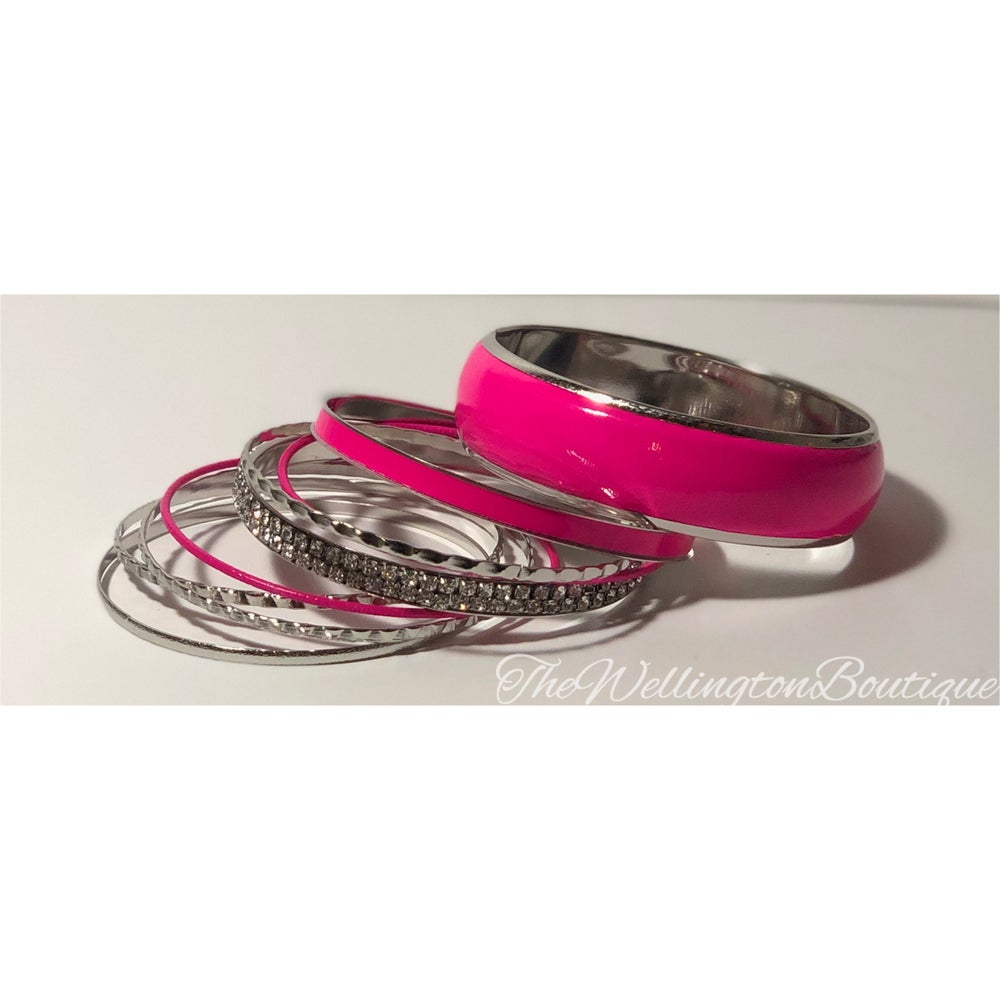 Plus size bangle set