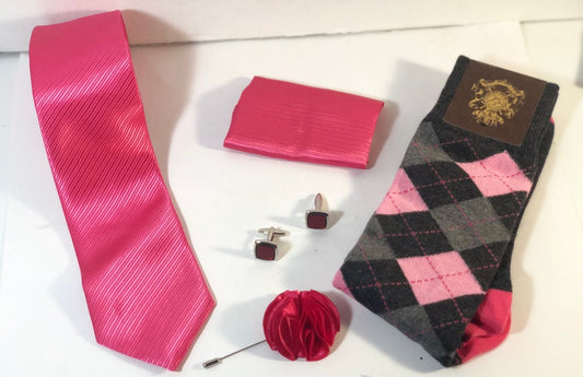 Luxurious Tie Sets(Eyewear not included)