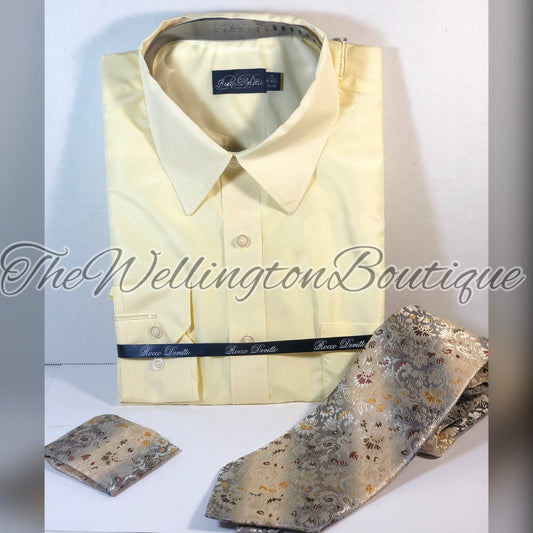 Men’s 3 piece shirt set 7
