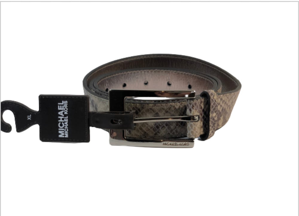 Snakeskin Michael Kors Belt
