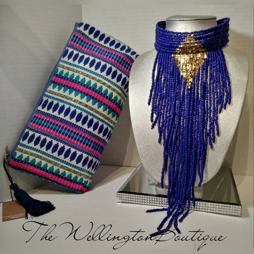 TRIBAL CUSTOM CLUTCH!!