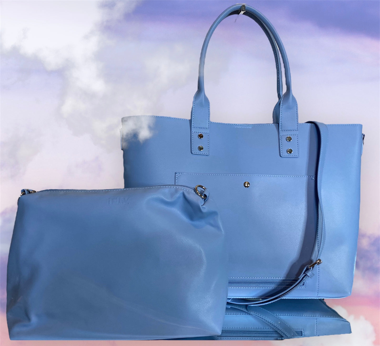 Travel Tote/CarryOn Set Blue