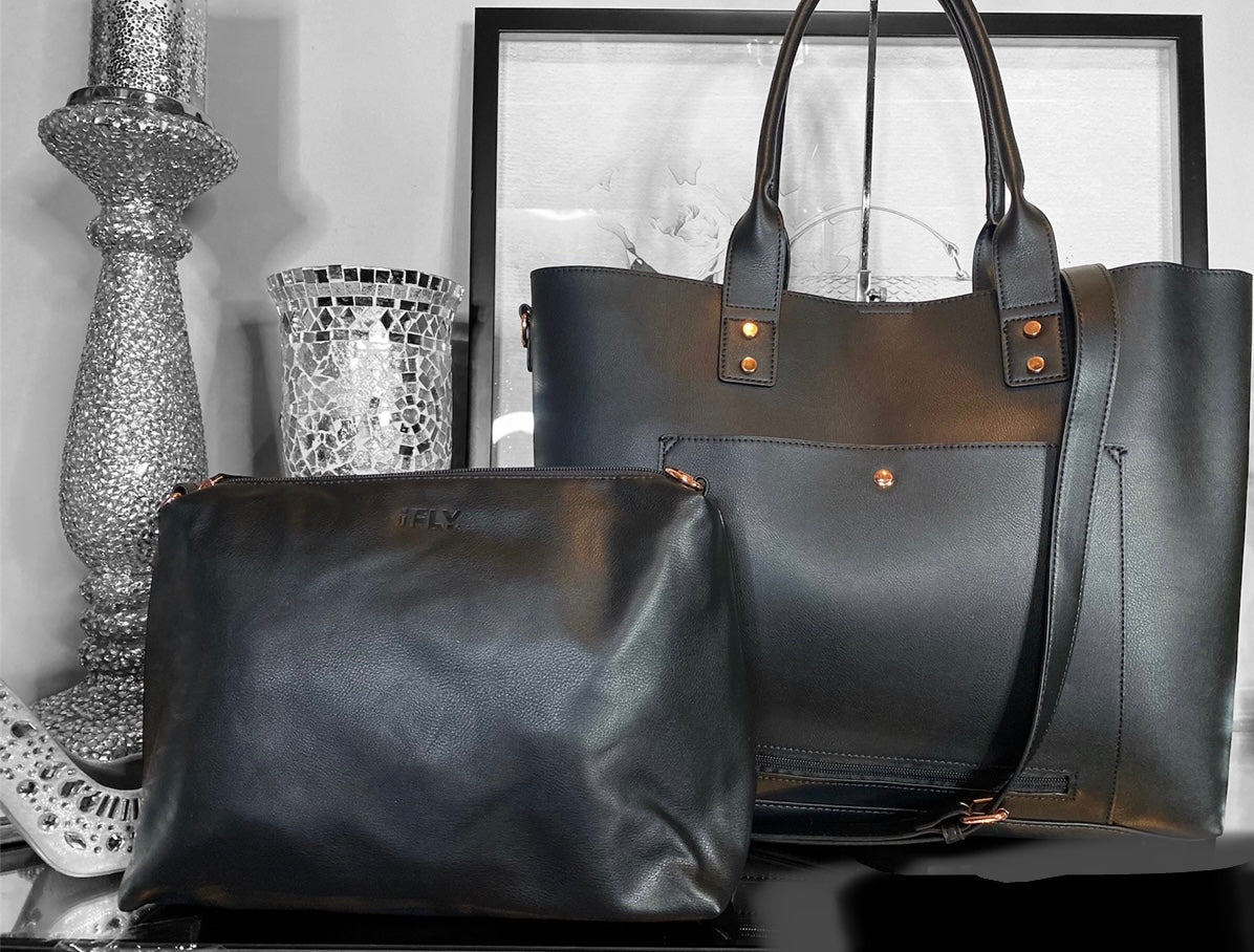 Travel Tote/CarryOn Set Black