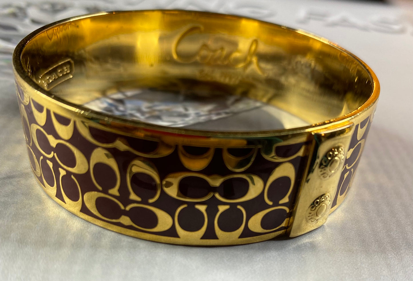 Lovely Coach Bangle 🔥