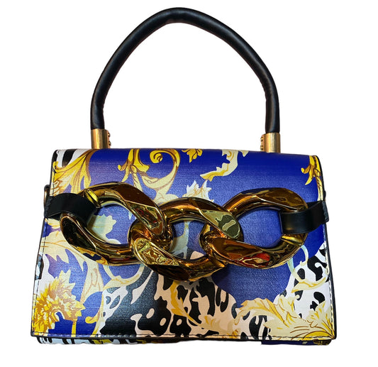 Blue Chunky Chain 8578