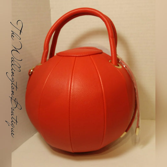 UNIQUE RED LADIES BALL HANDBAG!
